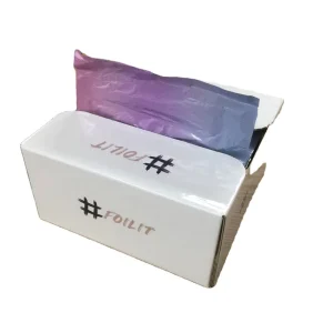 Hair Foil Hairdressing Foil Pop Up Aluminum Customized ISO Beauty Salon Sheets Colored Hair Sheet with Paper Custom Required