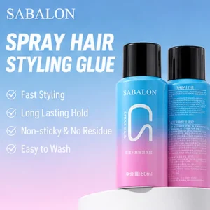 Hair Gel & Wax Foam Strong Hold Shine Oil Control Hair Styling Products Curl Setting Spray