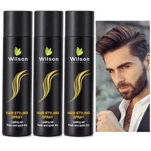 Hair Glue Fixing Spray Lightweight Silkening Volume Hair Styling Spray Molding Shaping