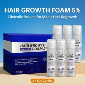 Hair Growth Foam Mousse Spray Adults Hair Loss Prevention Nourishing Refreshing Thickening Scalp Massaging Care Concentrated ODM