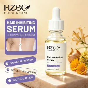 Hair Growth Inhibitor Extends Waxing & Shaving Results Reduces Regrowth on Face Arms Legs Bikini Sensitive Skin Friendly