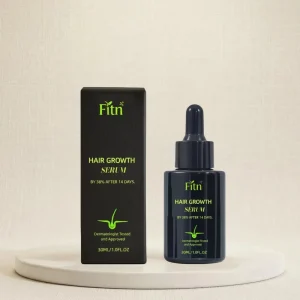 Hair Growth Serum Caffeine Biotin Anti Hair Loss Fast Regrowth Treatment Organic Vegan