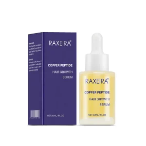 Hair Growth Serum Nourishing Scalp Care Copper Peptide Hair Growth Oil Serum Natural Vegan Regrowth Hair Growth Serum