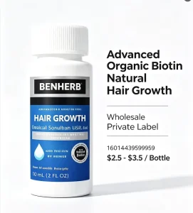 Hair Growth Serum Tonic 60ml Hair Treatment Oil with Biotin Prevents Hair Loss and Hair Repairing Scalp Nourishment