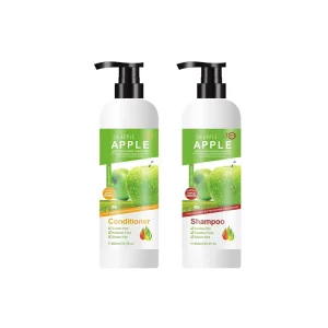Hair Growth Shampoo Hair Care Set Products Organic Protein Sulfate Free Apple Hair Keratin Mask and Conditioner