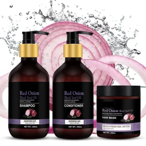 Hair Growth Shampoo Set Hair Care Products for Curly Hair Vitamin Argan Moisturizing Repair Cream Shine Treatment