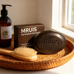 Hair Growth Soap Natural Anti Hair Loss Shampoo Bar for Scalp Care Nourishing Hair Regrowth Treatment Gentle Cleansing Soap