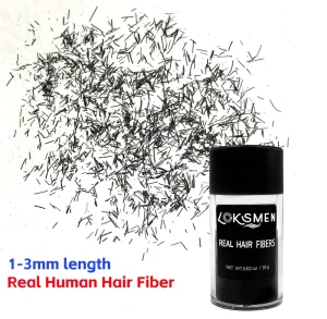 Hair Loss Treatment Real Human Hair Building Fiber Powder Kit Waterproof Strong Holding Spray Pump Nozzle Applicator Hair Fibers