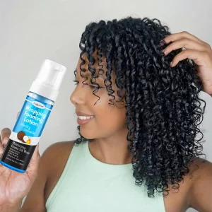 Hair Moisturizing Smoothing Conditioning Mousse Add Body Weightless Foaming Wrap Lotion