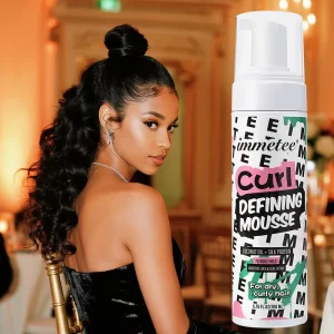 Hair Mousse Foam 200ml Nourishing Anti frizz Styling Curly Hair Mousse Styling Mousse for Braids curly