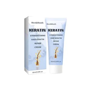 Hair Nourishing Keratin Hair Smoothing Cream Fast Hair Straightening Cream