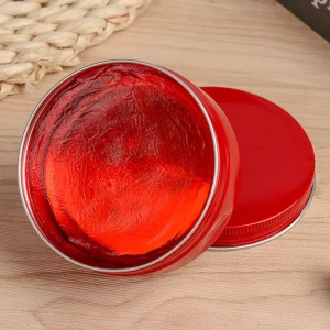 Hair Pomade Custom Logo Strawberry Flavor Firm Hold Matte Finish Styling Wax Base Wave Pomade