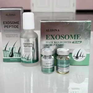 Hair Regrowth Ampoule Hair Stem Cell Rejuvenation Kit Boost Hair Density Grade Peptides Hair Regrowth Tonic for Hair Thinning