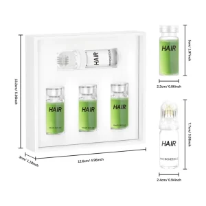 Hair Regrowth Treatment Serum with Kit Package Private Label Stop Hair Loss Make Hair Stronger