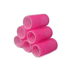 Hair Rollers Hook and Loop Hair Nylon Curl Plastic Hair Rollers