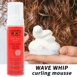 Hair Salon 248Ml Shea Butter Styling Mousse Fluffy Foam Dry Hair Spray Mousse for Natural Curly Hair Wigs