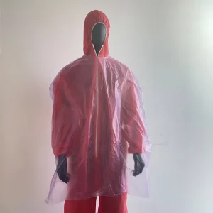 Hair Salon Disposable PE Apron Hairdresser Cape