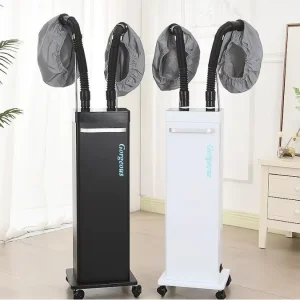 Hair Salon Ozone Nano Micro Mist Hair Spa Steamer Machine White Style