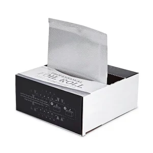 Hair Salon Perm Foil Food Grade Aluminum Foil for Hair Salons Nail Polish Remover Foil Hair Foil