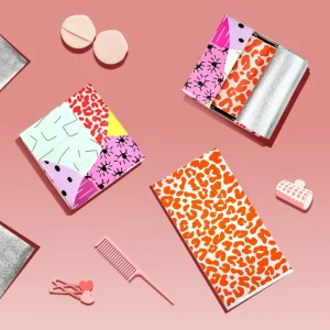 Hair Salon Pop up Foil Sheets 500 Count Fashionable Style Aluminum Foil for Color with Cute Foil Design and Quality Foil
