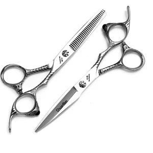 Hair Scissor Hardness Barber Shears Tijera De Peluqueria 6inch Hair Cutting Scissors Hair Thinning Scissor