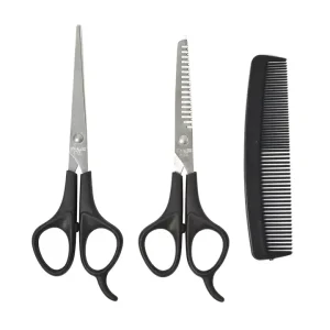 Hair Scissors Comb Set Stainless Steel Hair Dressing Thinning Scissor Professional Baby Hair Cutting Hairdressing Scissors