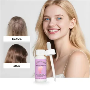 Hair Serum Anti Alopecia Treatment Biotin Keratin Nourishing Scalp Hair Growth 2% Home Use