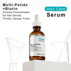 Hair Serum With Biotin Caffeine Multi Peptides for Thicker Fuller Hair Scalp Care Nourishing for Thinning Hair