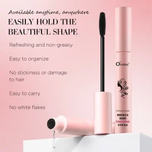Hair Shaping Non Greasy and Non Sticky Flyaway Wax Quick Hair Finishing Slick Stick Hair Gel Wand