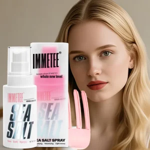 Hair Spray Hair Volumizer Lightweight Texture Spray Long Lasting Hold Customizable Sea Salt Spray for Beach Style