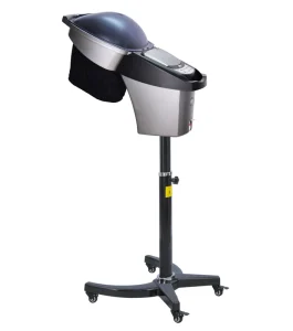 Hair Steamer with Headcap 800W Spa Salon Micro Mist Hair Steamer Hot Cold Fog Hair Care Machine