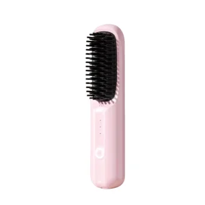 Hair Straightener Comb Cordless Hair Electric Negative Ion Hair Straightener Brush