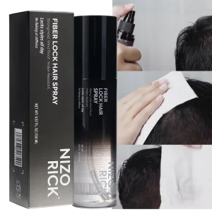 Hair Style Hold Spray Private Label Water Resistant Hair Fiber Holding Spray Longer Lasting Hair Fiber Locking Spray