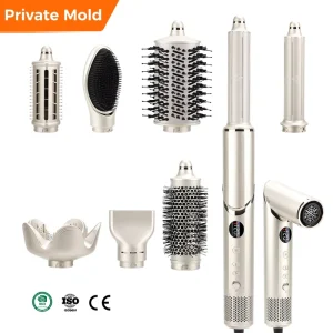 Hair Styling Brush Escova De Cabelo Curling Ionic Multi Styler All in 1 Hot Air Brush 8 in 1 Multi Hair Styler