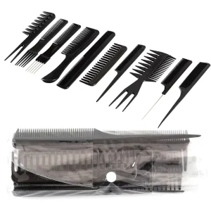 Hair Styling Comb Set Portable Anti Static Hairdressing Hair Comb Hair Detangler Comb Makeup Barber Haircare Stylist Tool Set