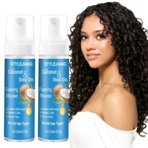 Hair Styling Foam for Braids Styling Mousse Hair Foam Mousse Private Label Curly Hair Mousse