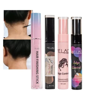 Hair Styling Gel Finishing Stick for Curly Edge Control Hair Flyaway Stick Fixing Wax Shaping Hair Wax Stick