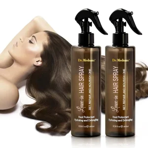 Hair Styling Heat Protectant Hair Care Set Smooth Repair Anti Frizz Leave In Conditioner Hair Spray