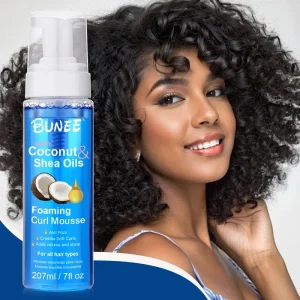 Hair Styling Mousse Coiffante Fast Drying Strong Hold Hair Mousse Curl Foaming Mousse for Braids