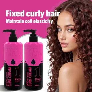 Hair Styling Products Moisturizing Plumping Curly Hair Volumizing Styling Elastin 400ml