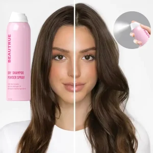 Hair Styling Spray Argan Oil Organic Ingredients Women Dry Shampoo Powder Spray