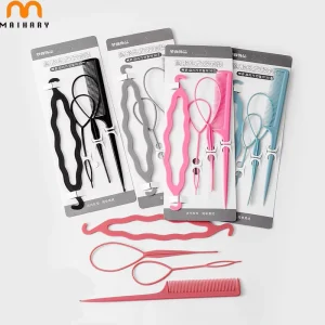 Hair Styling Tool 4Pcs or 2Pcs Set Spoiler Hair Tool DIY Salon Hair Tool Accessories Women Girls