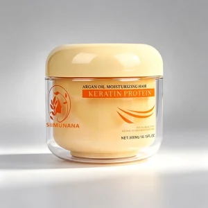Hair Treatment Repair Dry Hair No Rinse Argan Oil Keratin Hyaluronic Acid Collagen Smooth Softening