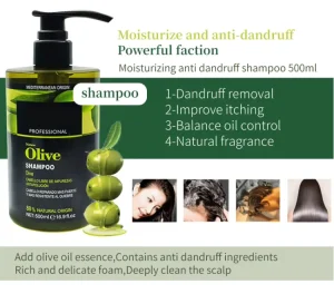 Hair Treatment Sulfate Free Repair Mint TeaTree Shampoo and Conditioner for Dry Damage