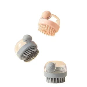 Hair Washing Comb Brush with Liquid Hairbrush Head Cleaning Massager Pet Bathing Head Scraper Manufacturer