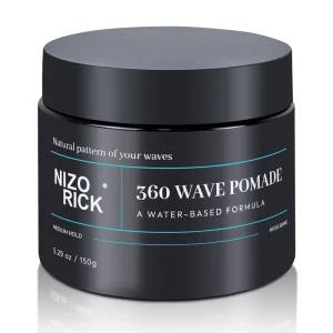 Hair Wave Pomade 360 Long Lasting Extra Firm Hold Hair Wax Private Label Custom for Men