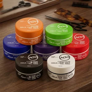 Hair Wax Strong Hold Matte Finish Long Lasting Styling Wax for Men 150ml Hair Gel