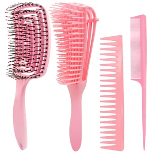 Hairbrush Comb Plastic Pin Hair Styling Brush Blow Drying and Barber Tools for Hair