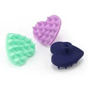 Hairbrush Shampoo Brush Shower Brush Silicone Head Body Scalp Massage Brush