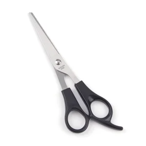 Hairdresser Scissors Black Plastic Handle Barber Scissors Hair Cutting Thinning Shears Set Hair Scissors Private Label